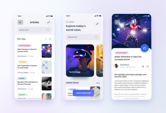 Project poster: Front End Development & Maintenance